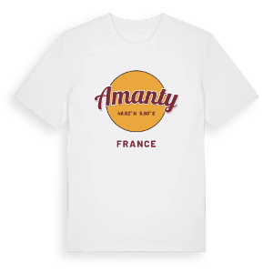 Amanty cirkel t-shirt – ekologisk bomull t-shirt från Pinshirt
