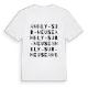 Ambly-sur-Meuse ordlek t-shirt