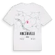 Ancerville karta t-shirt