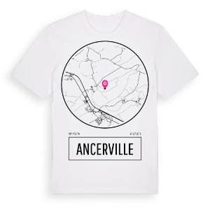 Ancerville t-shirt – ekologisk bomull t-shirt från Pinshirt