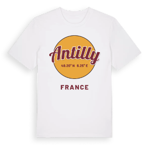 Antilly cirkel t-shirt – ekologisk bomull t-shirt från Pinshirt