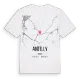 Antilly karta t-shirt