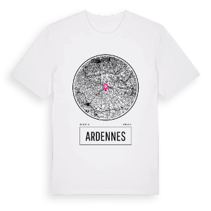 Ardennes t-shirt – ekologisk bomull t-shirt från Pinshirt