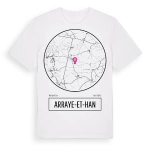 Arraye-et-Han t-shirt – ekologisk bomull t-shirt från Pinshirt