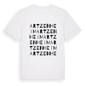 Artzenheim ordlek t-shirt – ekologisk bomull t-shirt från Pinshirt