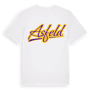 Asfeld baseball t-shirt – ekologisk bomull t-shirt från Pinshirt
