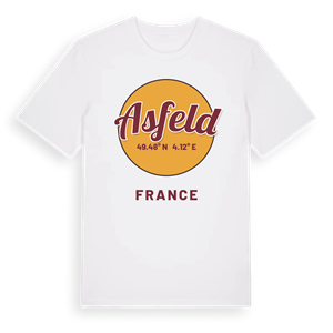 Asfeld cirkel t-shirt – ekologisk bomull t-shirt från Pinshirt