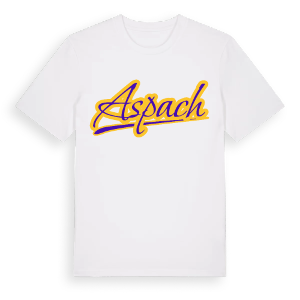Aspach baseball t-shirt – ekologisk bomull t-shirt från Pinshirt