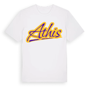Athis baseball t-shirt – ekologisk bomull t-shirt från Pinshirt