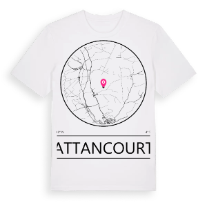 Attancourt t-shirt – ekologisk bomull t-shirt från Pinshirt
