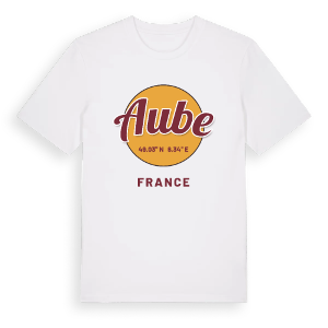 Aube cirkel t-shirt – ekologisk bomull t-shirt från Pinshirt