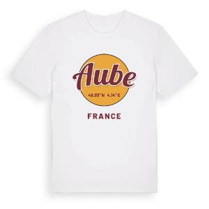 Aube cirkel t-shirt – ekologisk bomull t-shirt från Pinshirt