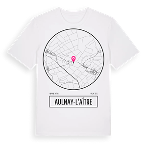 Aulnay-l'Aître t-shirt – ekologisk bomull t-shirt från Pinshirt