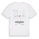 Auménancourt karta t-shirt