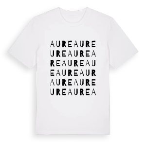 Aure ordlek t-shirt – ekologisk bomull t-shirt från Pinshirt
