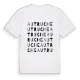 Autruche ordlek t-shirt