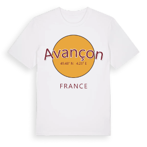 Avançon cirkel t-shirt – ekologisk bomull t-shirt från Pinshirt