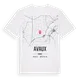 Avaux karta t-shirt