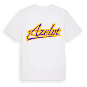 Azelot baseball t-shirt – ekologisk bomull t-shirt från Pinshirt