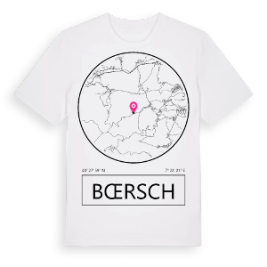 Bœrsch t-shirt – ekologisk bomull t-shirt från Pinshirt
