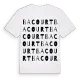 Bacourt ordlek t-shirt
