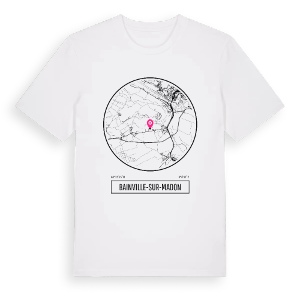 Bainville-sur-Madon t-shirt – ekologisk bomull t-shirt från PinShirt
