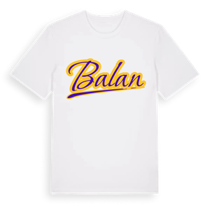 Balan baseball t-shirt – ekologisk bomull t-shirt från Pinshirt