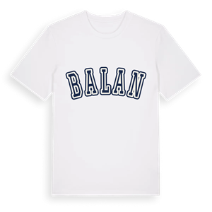 Balan college t-shirt – ekologisk bomull t-shirt från Pinshirt