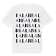 Balan ordlek t-shirt