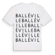 Balléville ordlek t-shirt