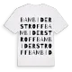 Bambiderstroff ordlek t-shirt