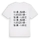 Bar-sur-Aube ordlek t-shirt