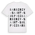 Barberey-Saint-Sulpice ordlek t-shirt