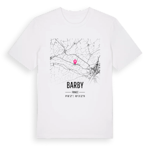 Barby karta t-shirt – ekologisk bomull t-shirt från Pinshirt