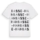 Basse-Ham ordlek t-shirt