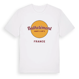 Bathelémont cirkel t-shirt – ekologisk bomull t-shirt från Pinshirt