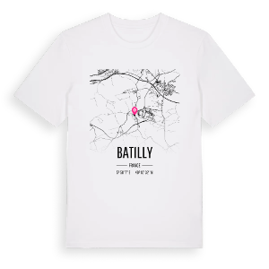 Batilly karta t-shirt – ekologisk bomull t-shirt från Pinshirt