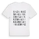 Bazailles ordlek t-shirt