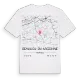Beaulieu-en-Argonne karta t-shirt