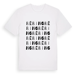 Bébing ordlek t-shirt – ekologisk bomull t-shirt från Pinshirt