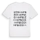 Béchamps ordlek t-shirt