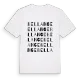 Bellange ordlek t-shirt