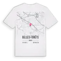 Belles-Forêts karta t-shirt