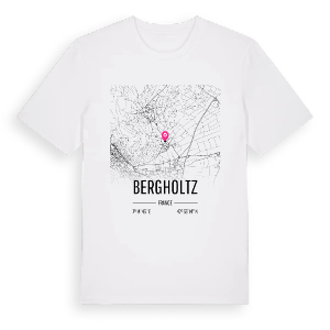Bergholtz karta t-shirt – ekologisk bomull t-shirt från Pinshirt