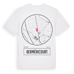 Berméricourt t-shirt – ekologisk bomull t-shirt från Pinshirt