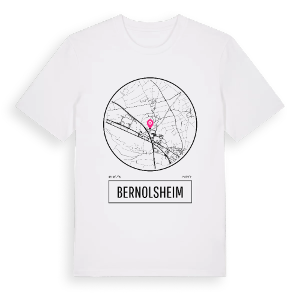 Bernolsheim t-shirt – ekologisk bomull t-shirt från Pinshirt