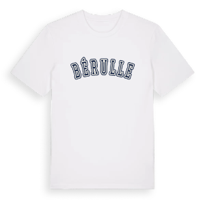 Bérulle college t-shirt – ekologisk bomull t-shirt från Pinshirt
