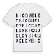 Bicqueley ordlek t-shirt