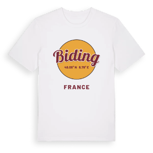 Biding cirkel t-shirt – ekologisk bomull t-shirt från Pinshirt