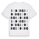 Biding ordlek t-shirt